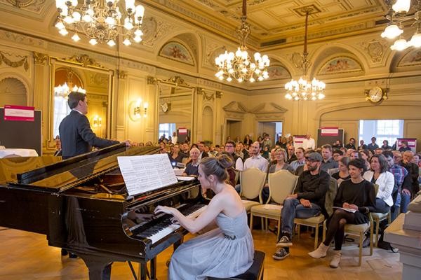 Kulturgespräch im Prinz Carl Palais (Foto: Buck) Kulturgespräch im Prinz Carl Palais