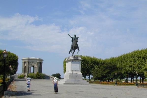 Montpellier Promenade du Peyrou (Foto: Binder)