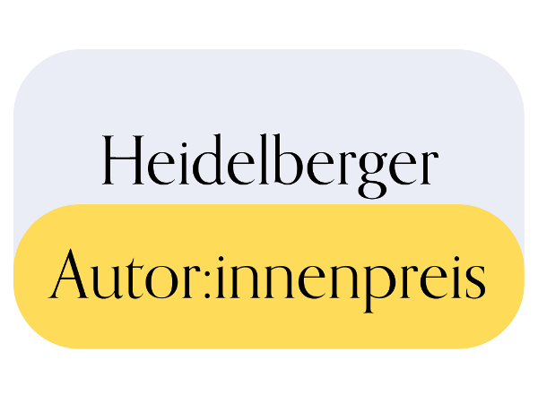 Verleihung des 8. Heidelberger Autor:innenpreises