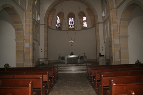 Blick in die Kirche (Foto: Berufsfeuerwehr Heidelberg)