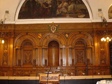 Großer Rathaussaal (Foto: Stadt Heidelberg)