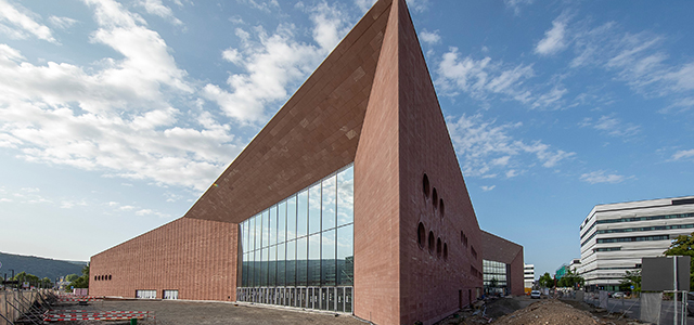 Das neue Heidelberg Congress Center in der Bahnstadt.