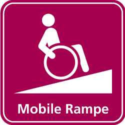 Piktogramm der Kampagne "Hürdenlos rein" Piktogramm der Kampagne "Hürdenlos rein"