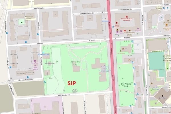 „Sport im Park“ – „Der andere Park“. (Foto: OpenStreetMap) „Der andere Park“