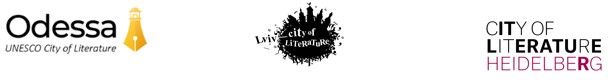 Logos der beteiligten UNESCO-Literaturstädte Logos der beteiligten UNESCO-Literaturstädte