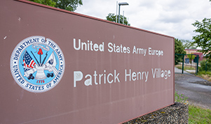 Zugang zum Patrick-Henry-Village (Foto: Diemer)