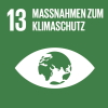 Logo Ziel 13 "Maßnahmen zum Klimaschutz" (Grafik: Vereinte Nationen)