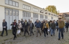 Begehung Patton Barracks (Foto: Rothe)