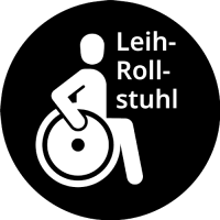 Piktogramm Leih-Rollstuhl