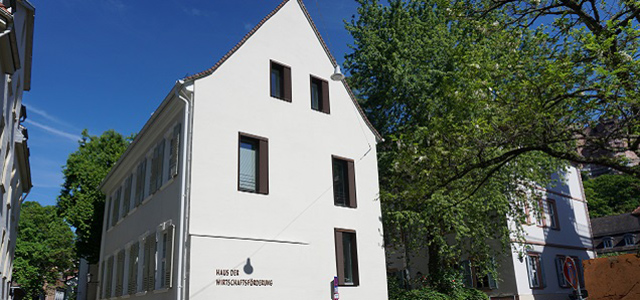 Wirtschaftsförderung in Heidelberg (Foto: Stadt Heidelberg) Das Haus der Wirtschaftsförderung