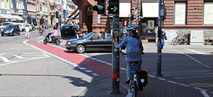 Kreuzung in Neuenheim. (Foto: Stadt Heidelberg)