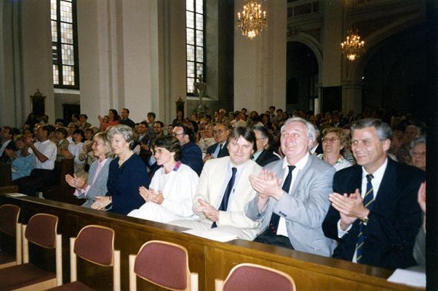 Celebration of peace in 1995 (picture: Stadt Heidelberg)