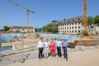 Baustellenbesichtigung in der Südstadt (Foto: Rothe)