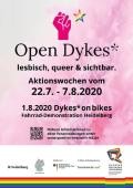 Plakat zu den Open Dykes Aktionswochen 2020
