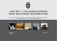 Homepage des Archivs der Evangelischen Honterusgemeinde. (Foto: Archiv der Evangelischen Honterusgemeinde)