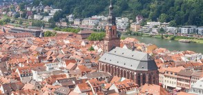 Blick auf die Altstadt mit Heiliggeistkirche (Foto: Diemer)