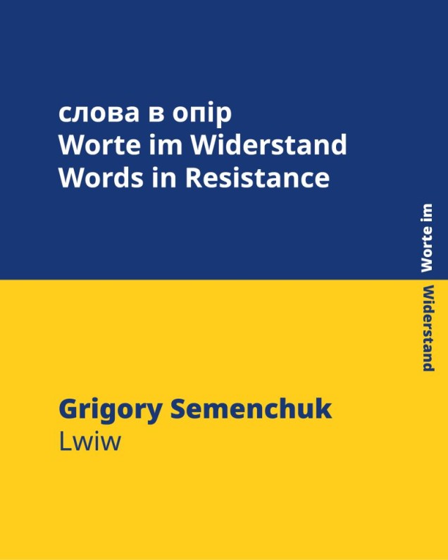 Titelblatt Grigory Semenchuk