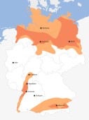 Geothermisch geeignete Regionen in Deutschland