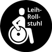 Piktogramm Leih-Rollstuhl