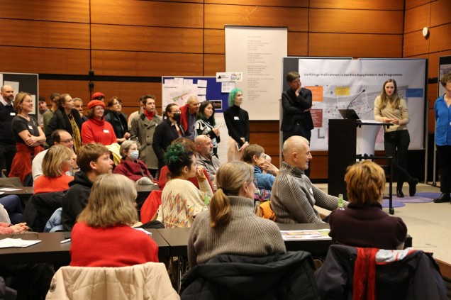 Heidelbergerinnen und Heidelberger beteiligen sich an der Veranstaltung "Ideenschmiede" 