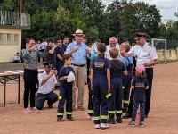 Verleihung des Kinderfunkens durch Innenminister Strobl