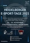 Plakat des E-Sport-Turniers 2021