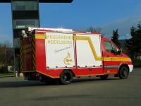 Beklebung mit Slogan des Leitbildes und Feuerwehrsignet (Foto: Feuerwehr Heidelberg)