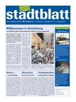 Titelbild des Stadtblatts Nr. 2 vom 8. Januar 2014