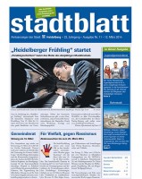 Titelbild des Stadtblatts Nr. 11 vom 12. März 2014