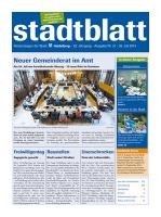 Titelbild des Stadtblatts Nr. 31 vom 30. Juli 2014