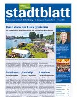 Titelbild des Stadtblatts Nr. 25 vom 17. Juni 2015