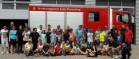 Abschluss in Kirchheim - die Jugend aus Kirkel (Foto: Feuerwehr Heidelberg)