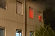 Feuerschein realistisch nachgestellt (Foto: Feuerwehr Heidelberg)