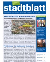 Titelbild des Stadtblatts Nr. 18 vom 4. Mai 2016