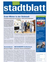 Titelbild des Stadtblatts der 39. Woche vom 28. September 2016