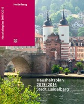 Titelbild des Haushaltsplans 2015/2016