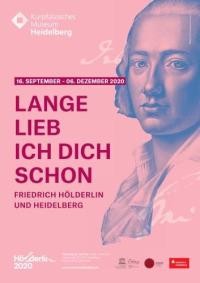 Plakat der Hölderlin-Ausstellung im Kurpfälzischen Museum
