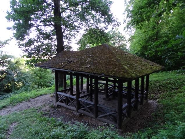 Die Möchberghütte wurde als offene Hütte gebaut