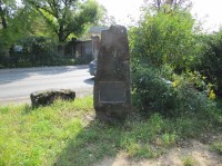 Gedenkstein Römische Neckarbrücke Bergheim