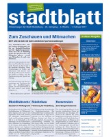 Titelbild des Stadtblatts der 5. Woche vom 1. Februar 2017