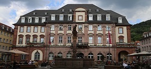 The Heidelberg City Hall from the front 