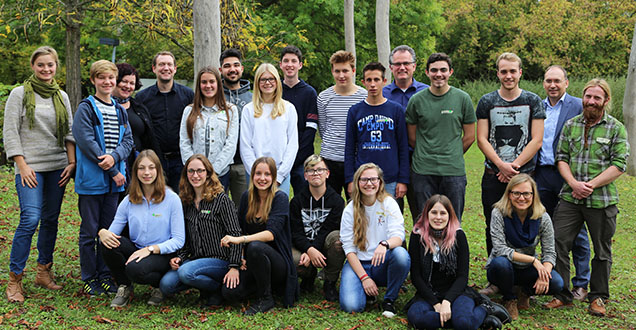 Teilnehmende des Jugendklimagipfels 2017 (Foto: Stadt Heidelberg)