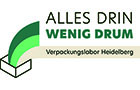 "Alles drin, wenig drum" Logo des Verpackungslabors des Forschungsprojekts Innoredux (Foto: Ifeu/iöw Heidelberg)