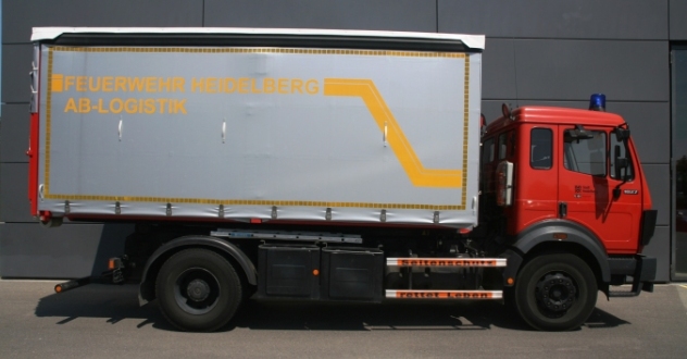 Abrollbehätler Logistik (Foto: Feuerwehr Heidelberg) 