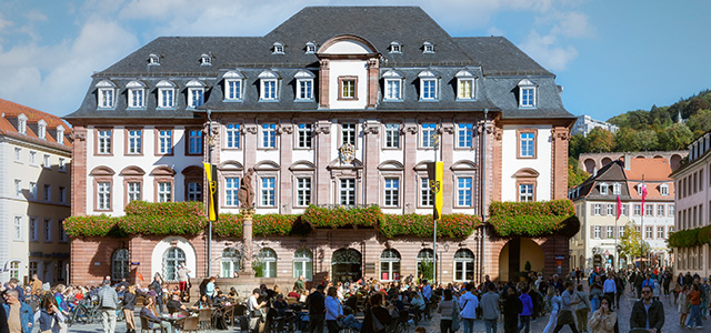 Das Heidelberger Rathaus.