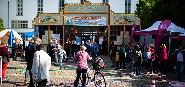 Klimaschutzfest am Universitätsplatz in Heidelberg (Fotos: Dittmer)