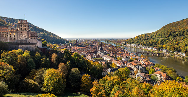 Heidelberg from above (Photo: Dittmer)
