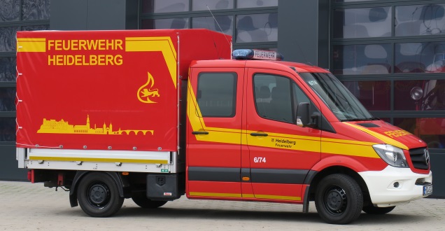 Gerätewagen Transport (Foto: Feuerwehr Heidelberg)