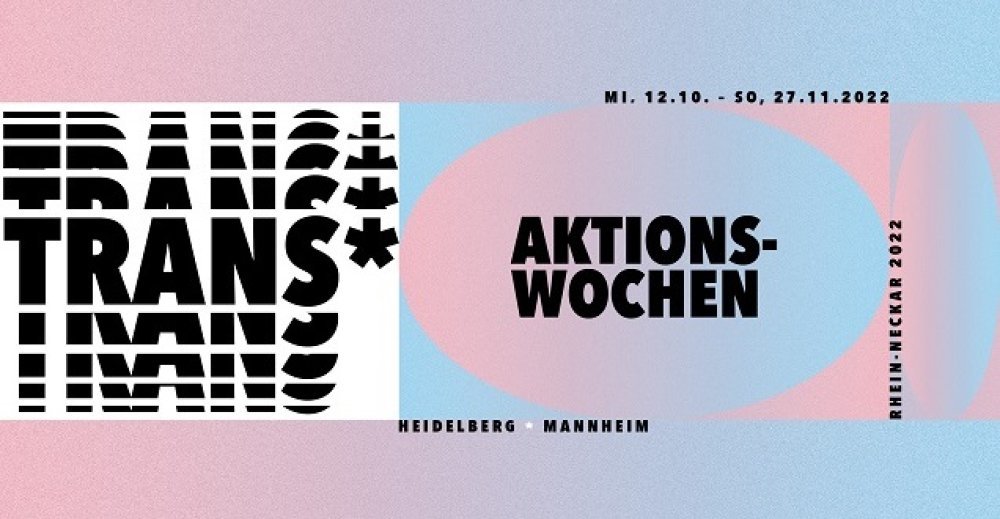 Logo Trans*Aktionswochen Rhein-Neckar 2022