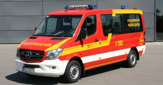 Mannschaftstransportwagen (Foto: Feuerwehr Heidelberg)